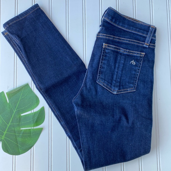 rag & bone Denim - Rag & Bone High Rise Skinny Jeans